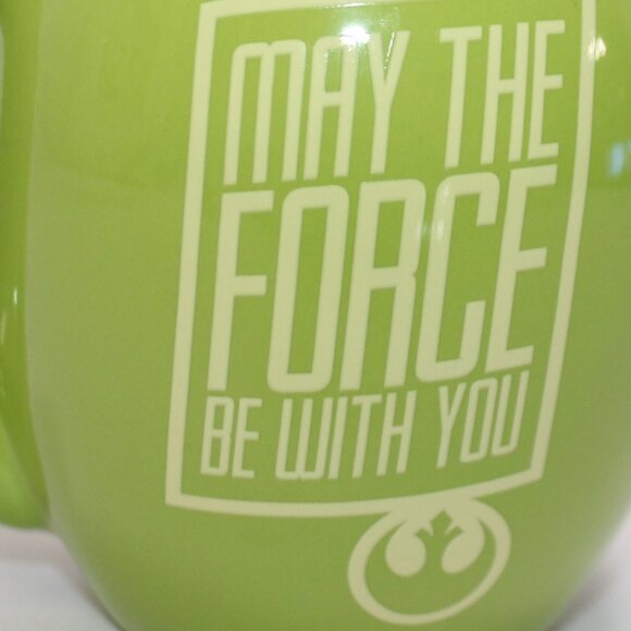 Green Yoda Starwars "May the Force be with You" 20oz Mug - Picture 4 of 13